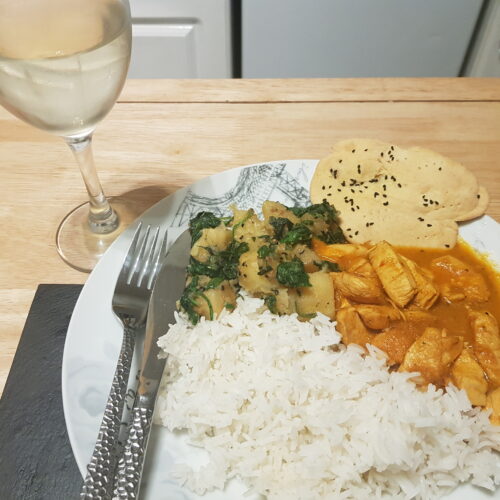 Sag aloo