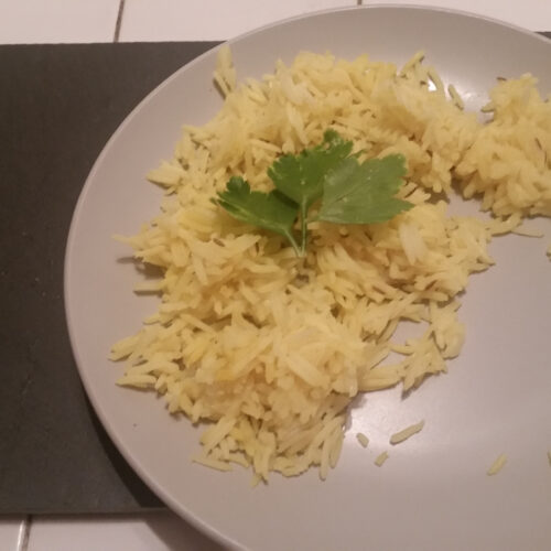 Turmeric rice