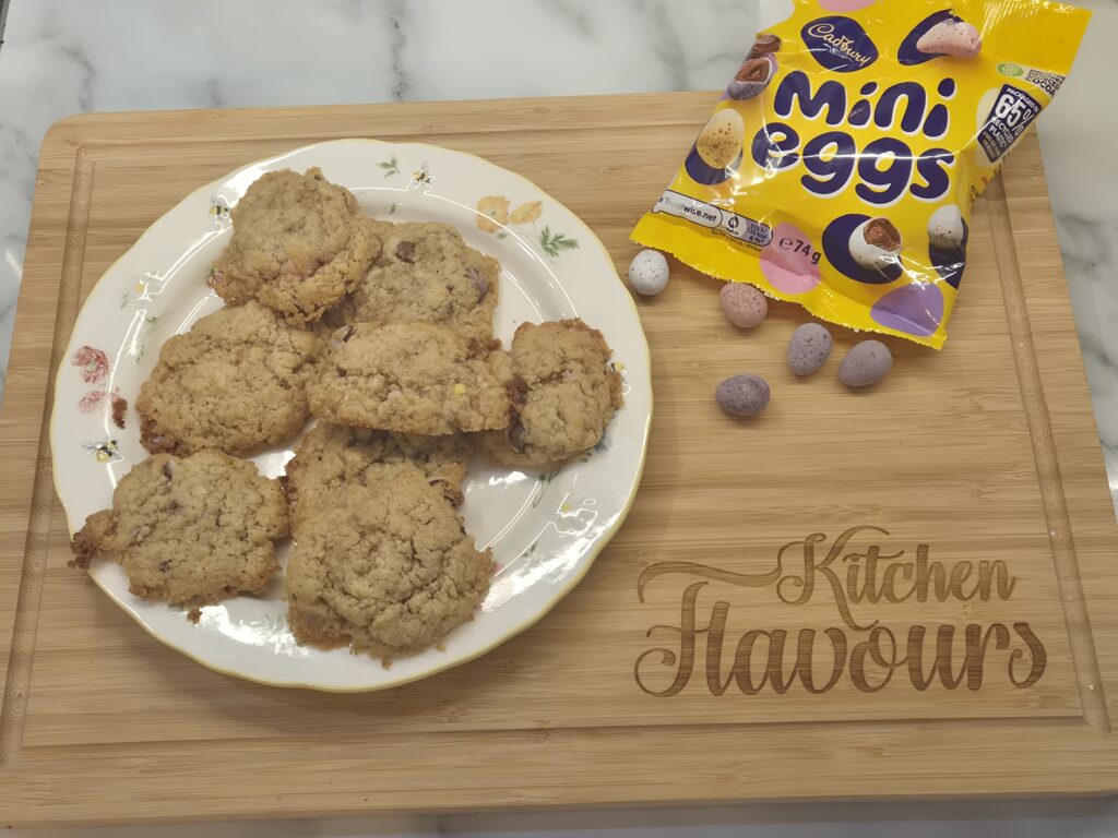 Mini egg cookies
