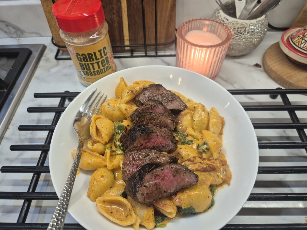 Marry me pasta and steak