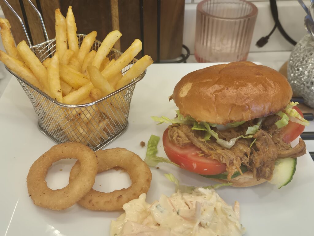 Spicy bbq pulled pork