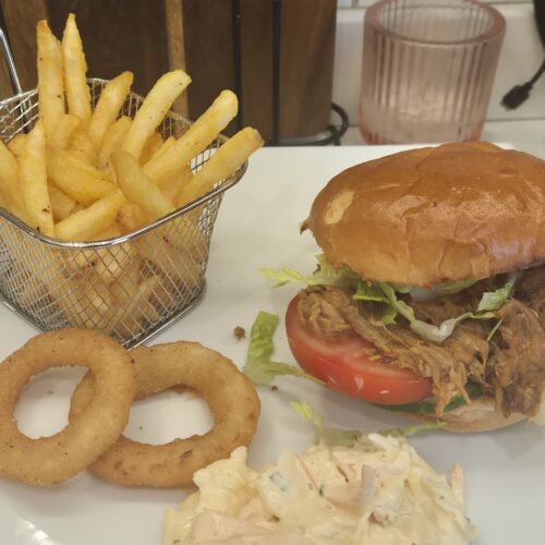 Spicy bbq pulled pork
