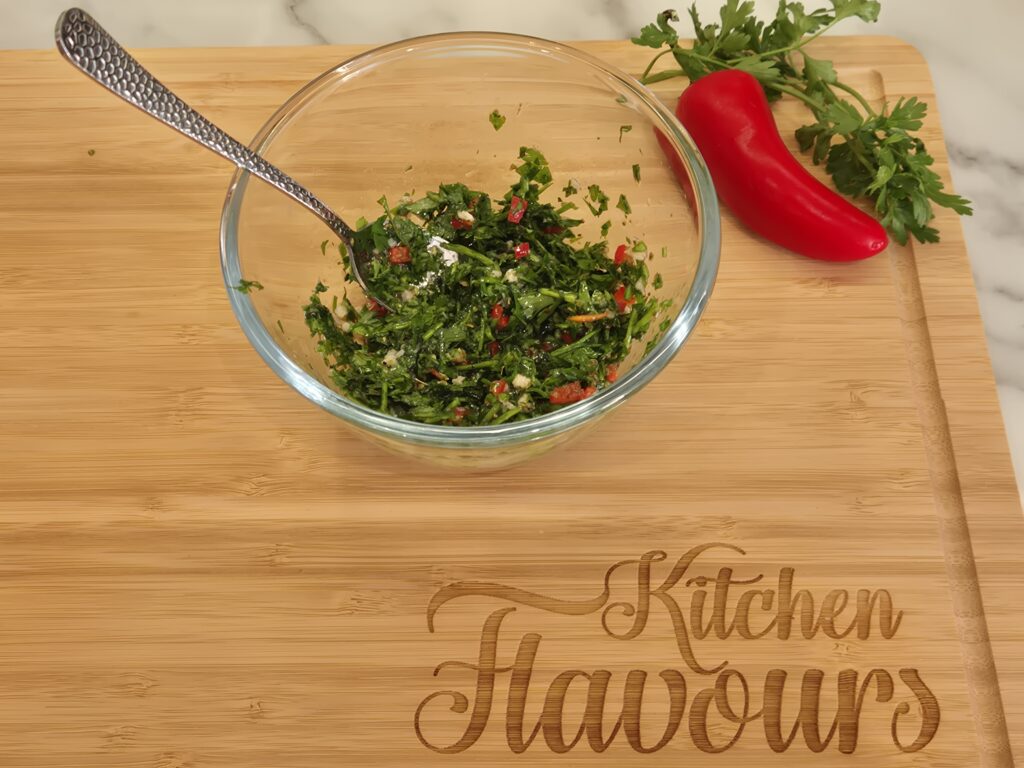 Chimichurri sauce