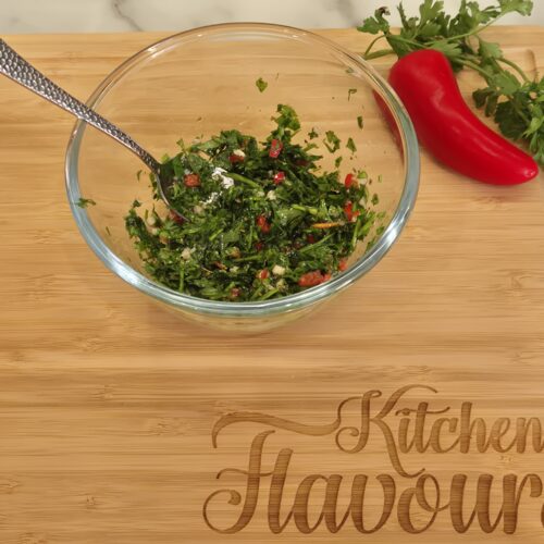 Chimichurri sauce